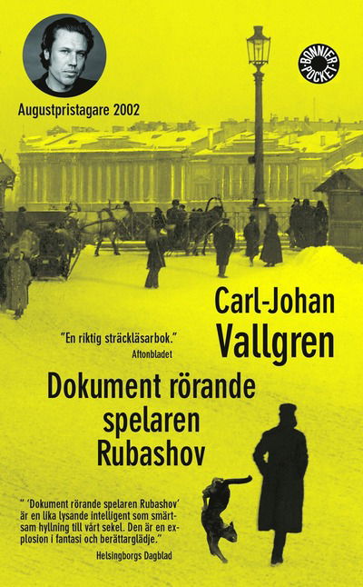 Cover for Carl-Johan Vallgren · Dokument rörande spelaren Rubashov (Paperback Book)