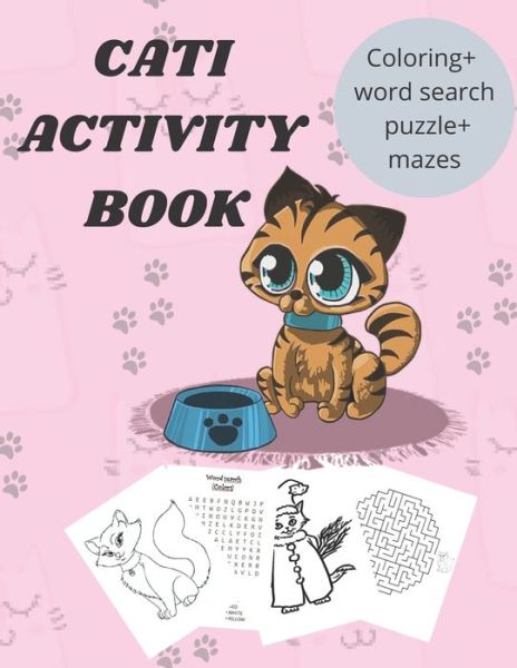 Cover for Djihane Malki · Cati Activity Book (Paperback Book) (2020)