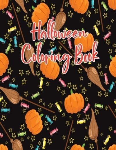 Cover for Mofiz Publication · Halloween coloring book (Paperback Book) (2020)