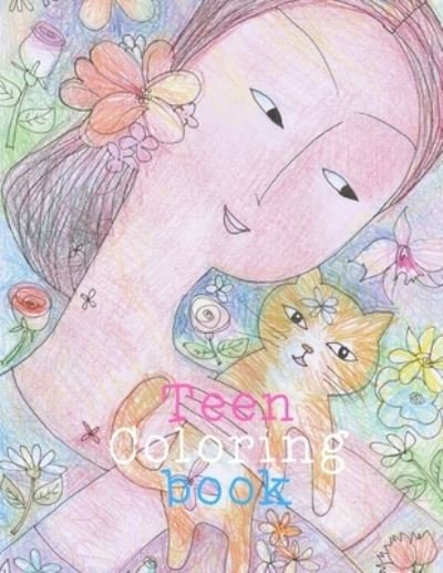 Cover for Pairat Sawasdisara · Teen Coloring Book (Pocketbok) (2021)