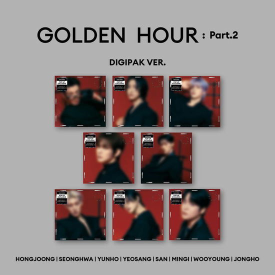 Golden Hour pt.2 - ATEEZ - Música - KQ Ent. / Hello82 - 9951161738237 - 15 de novembro de 2024