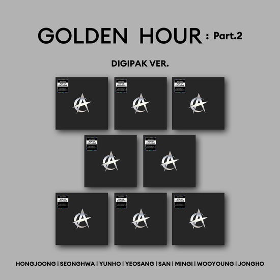 Cover for ATEEZ · Golden Hour pt.2 (CD/Merch) [Hello82 Europe Pop-Up Digipack edition] [Yeosang Version] (2024)