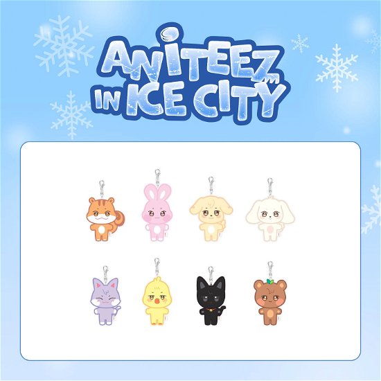 Cover for ATEEZ · Aniteez In Ice City - Plush Keyring (Nøglering) [Plush Keyring edition] [JJONGrami] (2024)