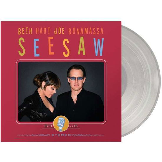 Cover for Beth Hart &amp; Joe Bonamassa · Seesaw (Transparent Vinyl) (LP) [Limited edition] (2022)