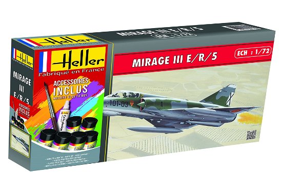Cover for Heller · 1/72 Starter Kit Mirage Iii E/r/5 (Leksaker)