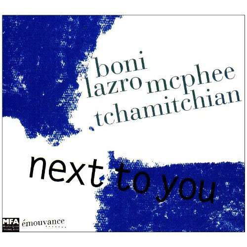 Cover for Joe Mcphee · Next to You (CD) (2013)