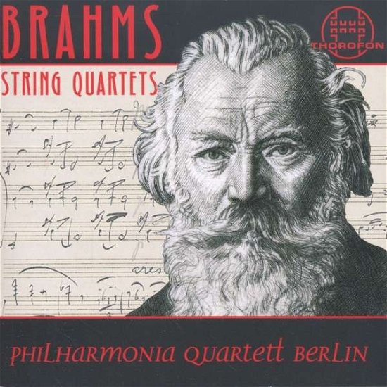 Cover for Brahms / Philharmonia Quartett Berlin · Die Streichquartette (CD) (2015)