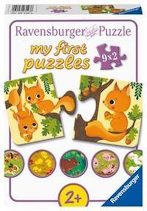 Cover for Ravensburger · Dieren en hun Kleintjes Puzzel 9x2st. (N/A)