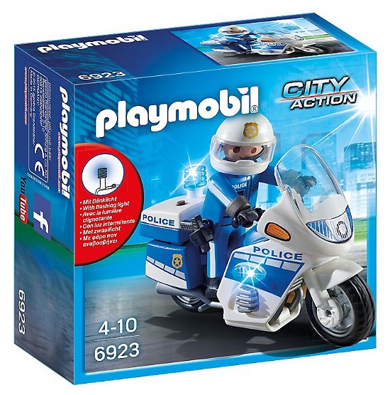 Cover for Playmobil · 6923 - Polzeimotorraeder Spiel (Leketøy) (2019)