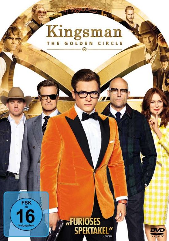 Cover for Kingsman: the Golden Circle (DVD) (2018)