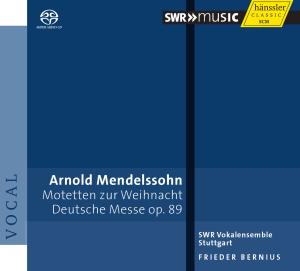 Motetten Zur Weihnacht - Mendelssohn / Bernius - Muzyka - SWR - 4010276025238 - 25 września 2012