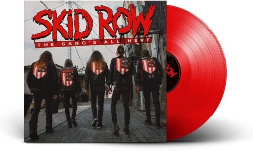 Cover for Skid Row · The Gang's All Here (Red Transparent) (LP) [Limited Red Vinyl edition] (2022)