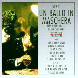 Un Ballo In Maschera - G. Verdi - Musik - CANTUS LINE - 4032250007238 - 8. november 2019