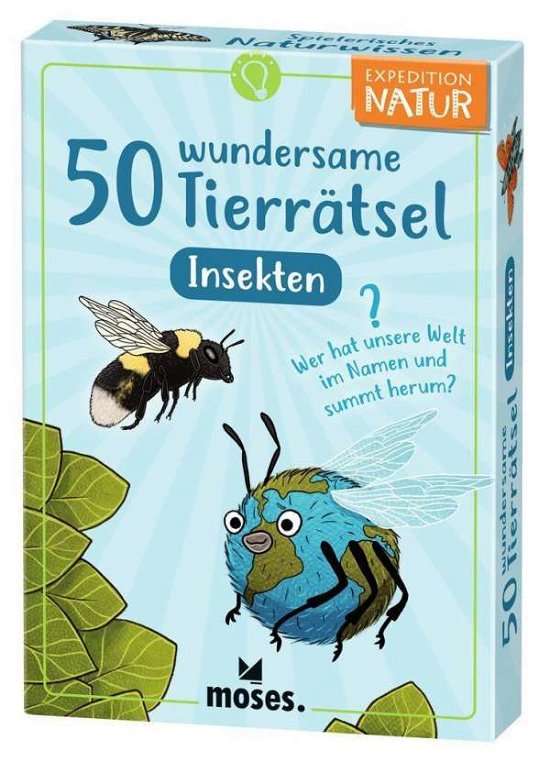 Cover for 50 Wundersame Tierrätsel · 50 wundersame Tierrätsel - Insekt.9823 (N/A)