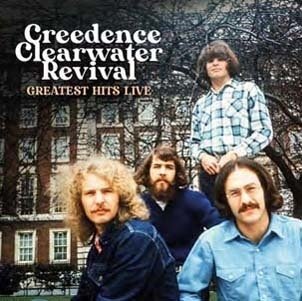 Cover for Creedence Clearwater Revival · Greatest Hits Live (LP) (2021)