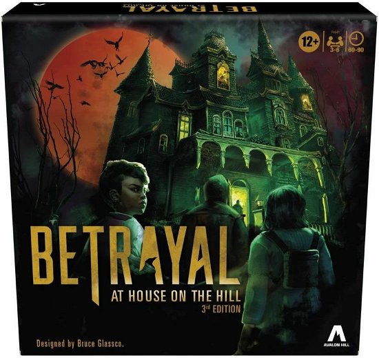 Betrayal At House On The Hill - Hasbro - Jogo de tabuleiro - Hasbro - 5010993929238 - 27 de março de 2024