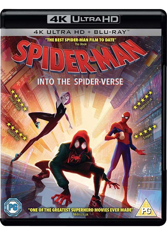 Spider-Man - Into The Spider-Verse - Spiderman into the Spiderverse 2 - Películas - Sony Pictures - 5050630383238 - 22 de abril de 2019