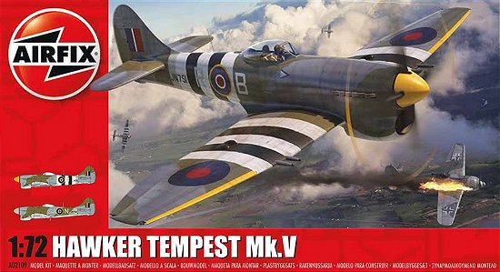 Cover for Airfix · Airfix - 1:72 Hawker Tempest Mk.v (2/22) * (Leksaker)