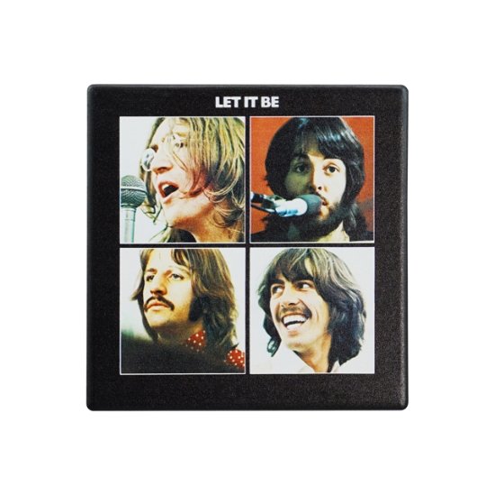 Coaster Single Ceramic - The Beatles (Let It Be) - The Beatles - Produtos - BEATLES - 5055453404238 - 19 de fevereiro de 2024