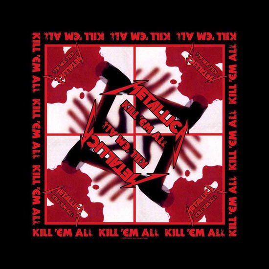 Metallica Unisex Bandana: Kill 'Em All - Metallica - Merchandise - PHD - 5056365715238 - April 1, 2022