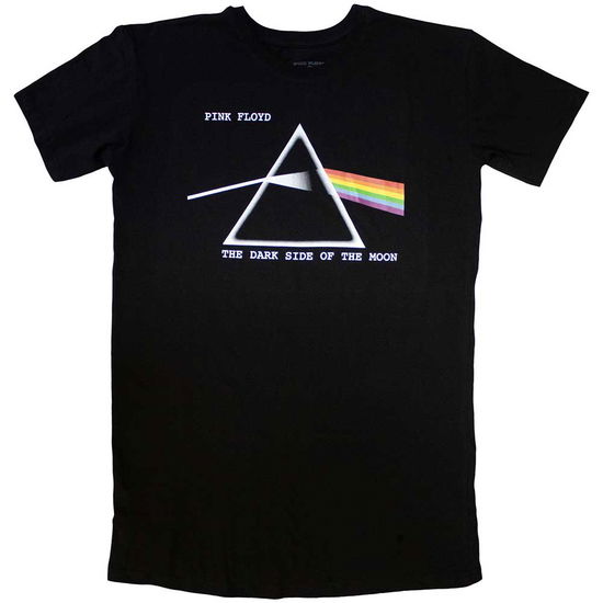 Cover for Pink Floyd · Pink Floyd Ladies T-Shirt Dress: Dark Side Of The Moon Courier (CLOTHES) [size S] (2024)