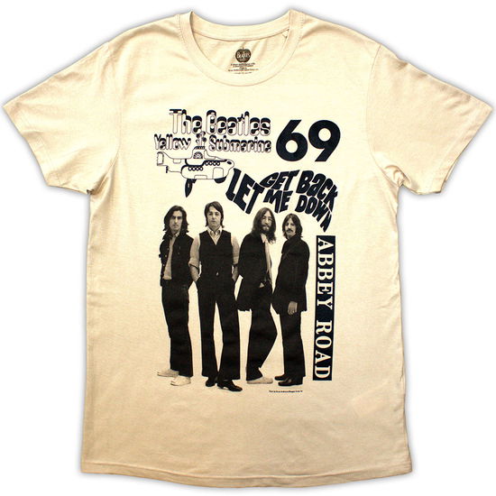 Cover for The Beatles · The Beatles Unisex T-Shirt: 1969 (Yellow) (T-shirt) [size S] (2024)