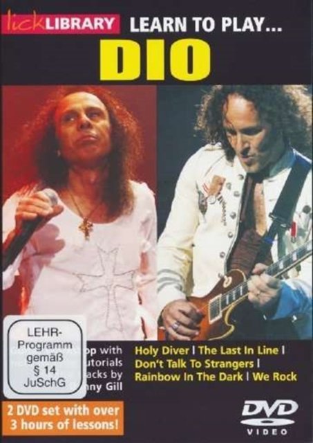 Cover for Learn To Play Dio Danny Gill Guitar 2Dvd (DVD)