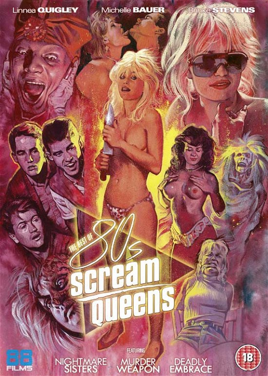 The Best Of 80s Scream Queens - The Best of 80s Scream Queens - Elokuva - 88Films - 5060496452238 - maanantai 26. marraskuuta 2018