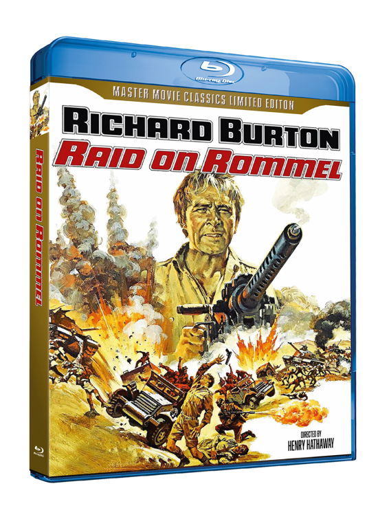 Cover for Raid on Rommel (Blu-Ray) [Limited edition] (2023)