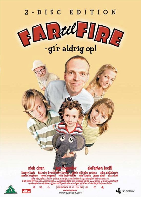 Far til Fire - Gir Aldrig Op! - Far til Fire - Film -  - 5706106378238 - 7. marts 2006