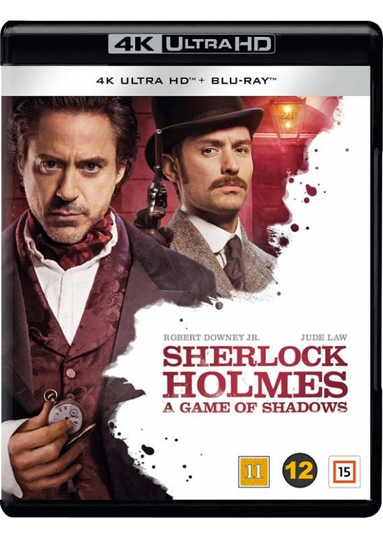 Cover for Sherlock Holmes · Sherlock Holmes: a Game of Shadows (4K UHD Blu-ray) (2020)