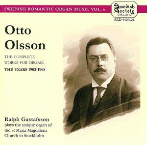 Complete Organ Works 2 - Olsson / Gustafsson - Musik - SWEDISH SOCIETY - 7392004411238 - 15. März 2002