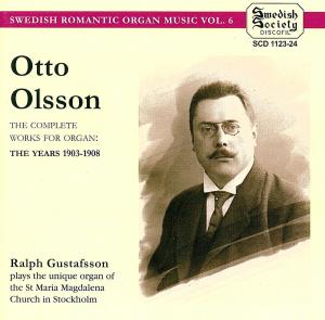 Complete Organ Works 2 - Olsson / Gustafsson - Musikk - SWEDISH SOCIETY - 7392004411238 - 15. mars 2002