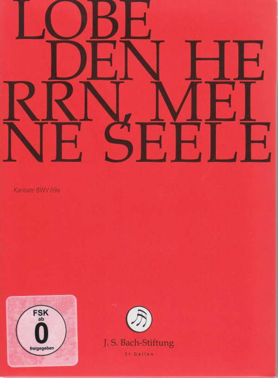 Cover for J.S. Bach-Stiftung / Lutz,Rudolf · Lobe den Herrn, meine Seele (DVD) (2018)