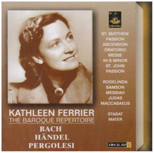 Arias - Kathleen Ferrier - Musiikki - URA - 8025726223238 - tiistai 26. kesäkuuta 2007