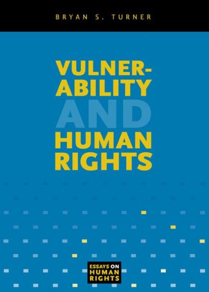 Cover for Bryan S. Turner · Vulnerability and Human Rights - Essays on Human Rights (Paperback Book) (2006)