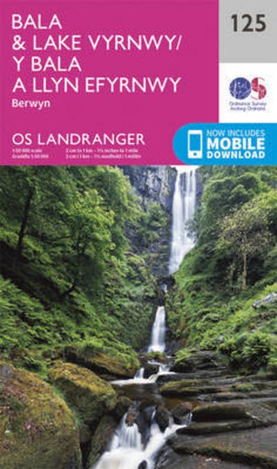 Cover for Ordnance Survey · Bala &amp; Lake Vyrnwy, Berwyn - OS Landranger Map (Landkarten) [February 2016 edition] (2016)