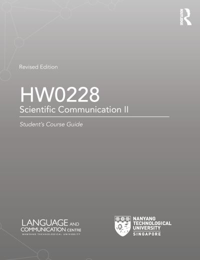 Cover for Bolton · Hw0228 Scientific Communication II (Paperback Book) (2019)