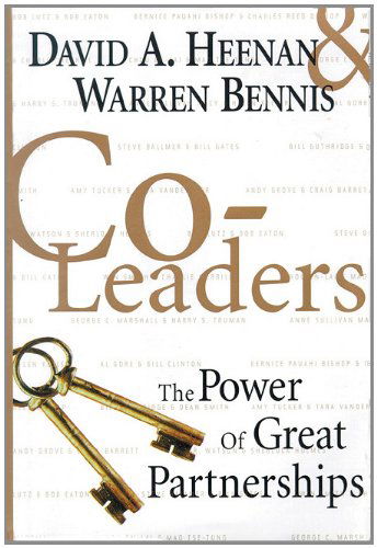 Cover for Warren G. Bennis · Co-leaders: the Power of Great Partnerships; Library Edition (Audiobook (CD)) [Unabridged edition] (2000)