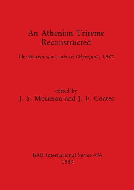 Cover for An Athenian trireme reconstructed (N/A) (1989)