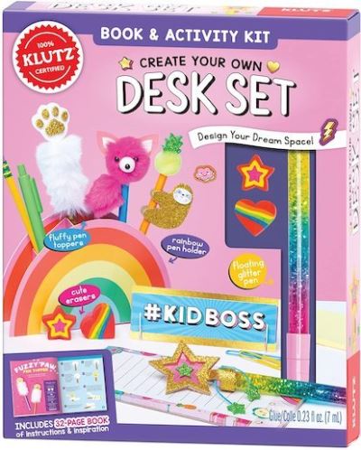 DIY Desk Set - Klutz - Editors of Klutz - Kirjat - Scholastic US - 9781338745238 - torstai 6. tammikuuta 2022