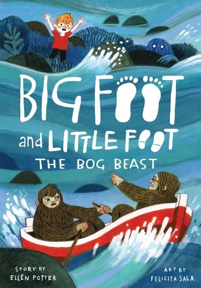 Cover for Ellen Potter · The Bog Beast (Big Foot and Little Foot #4) - Big Foot and Little Foot (Pocketbok) (2021)