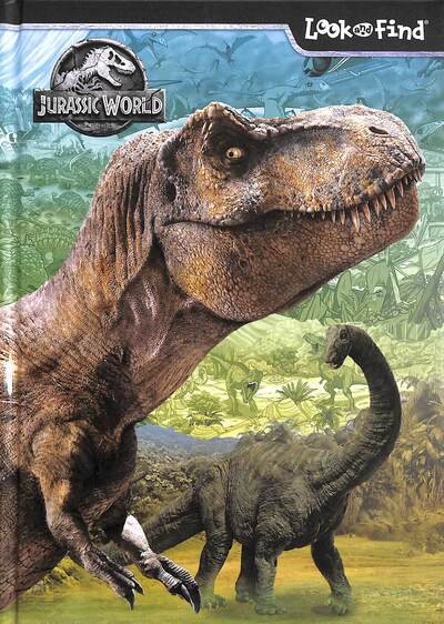 Cover for PI Kids · Jurassic World: Look and Find (Hardcover Book) (2022)
