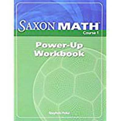 Cover for Hake · Saxon Math Course 1 Power-up Workbook (Book) (2006)