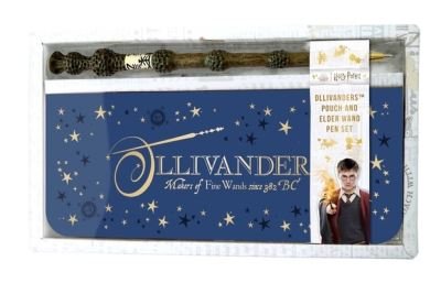 Harry Potter: Ollivanders Accessory Pouch and Elder Wand Pen Set - Insight Editions - Bücher - Insight Editions - 9781647229238 - 7. März 2023