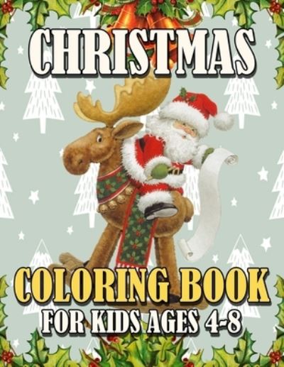 Cover for Daniel Simpson · Christmas Coloring Book for Kids Ages 4-8 (Paperback Book) (2019)