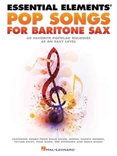 Cover for Hal Leonard Corp. · Essential Elements Pop Songs for Baritone Saxophone (Buch) (2023)