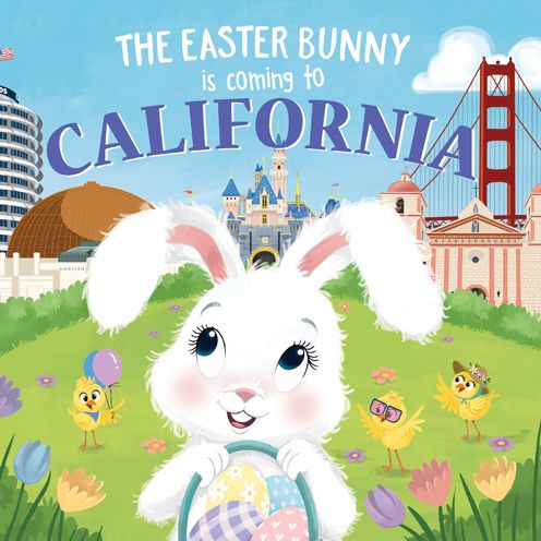 The Easter Bunny is Coming to California - Eric James - Książki - Sourcebooks, Inc - 9781728201238 - 1 lutego 2020