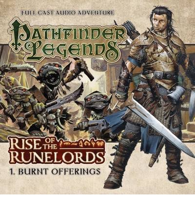 Cover for Mark Wright · Rise of the Runelords: Burnt Offerings - Pathfinder Legends (Hörbok (CD)) (2014)