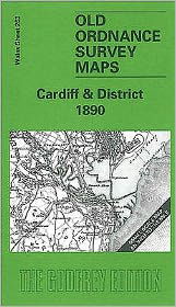 Cover for Cardiff and District 1890: One Inch Sheet 263 - Old O.S. Maps of Wales (Map) [New ed of 1890 edition] (1999)
